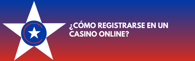 Cómo registrarse en un casino online - Banner de Casino-online24.cl