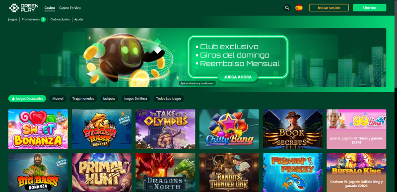 Greenplay Casino Online Chile