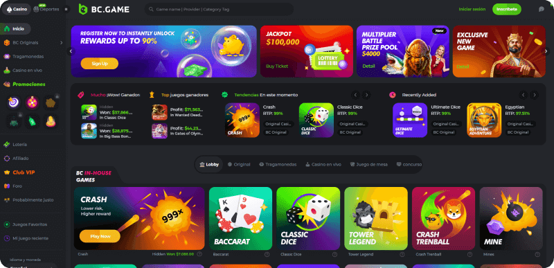 BC.Game Casino Online en Chile