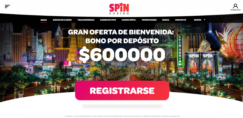 Spin Casino Online Chile