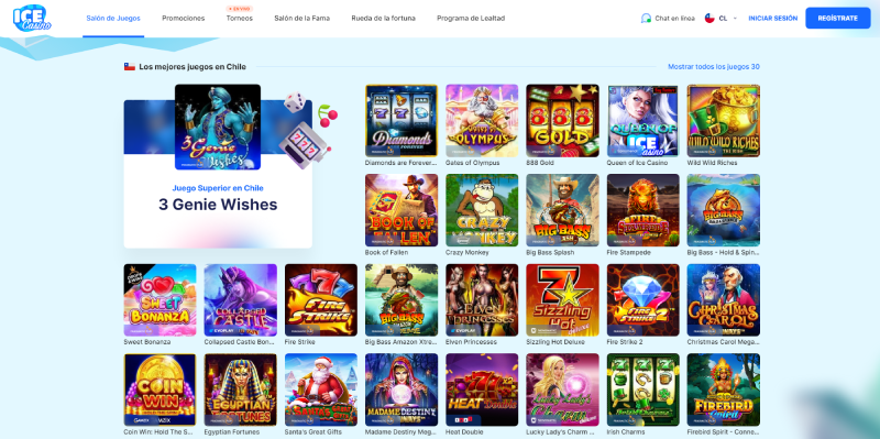 ice casino juegos de casino disponibles