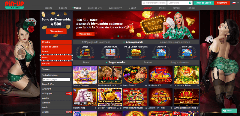 Pin Up Casino Online Chile