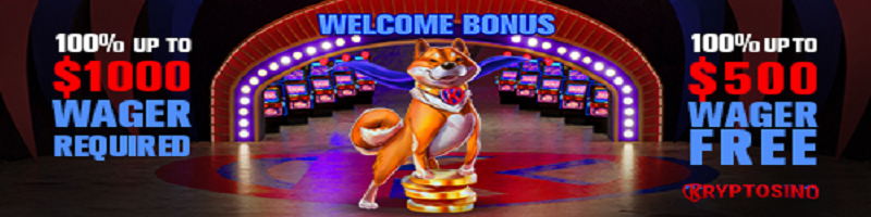 Bono de bienvenida en Kryptosino casino online chileno