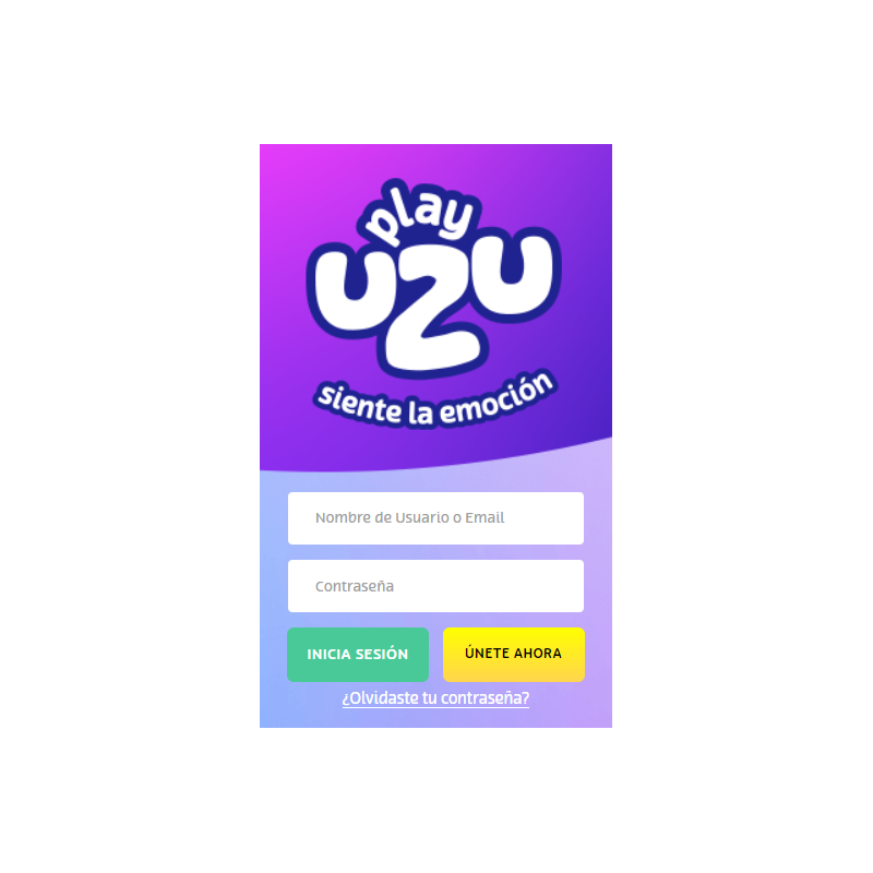 PlayUZU Chile: Registro Paso #1