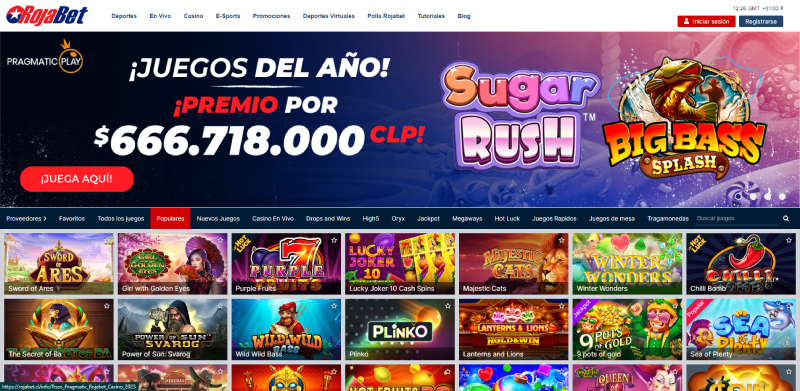 Rojabet Chile Casino Online