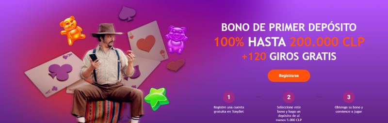 tonybet casino online bono de bienvenida