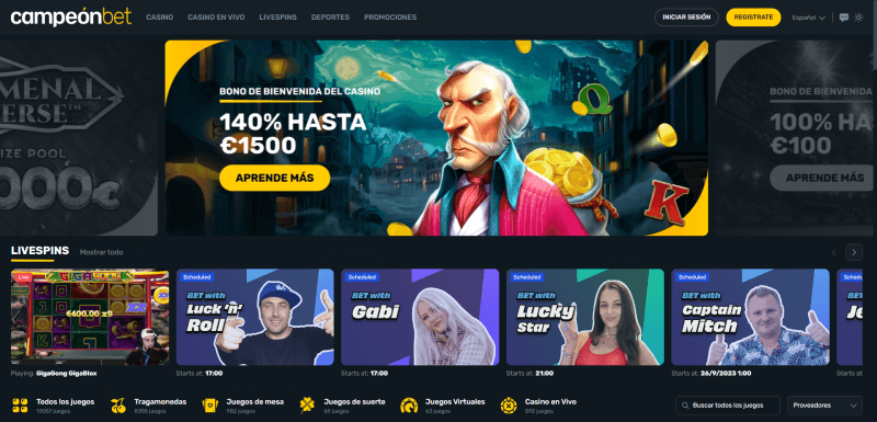 Campeonbet Casino Online