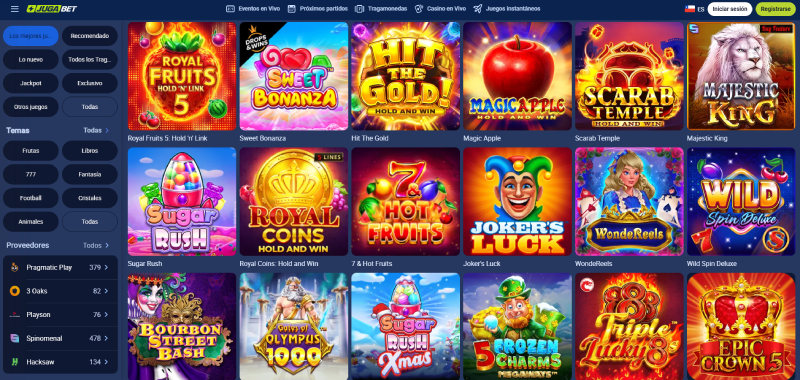 jugabet juegos de casino disponibles